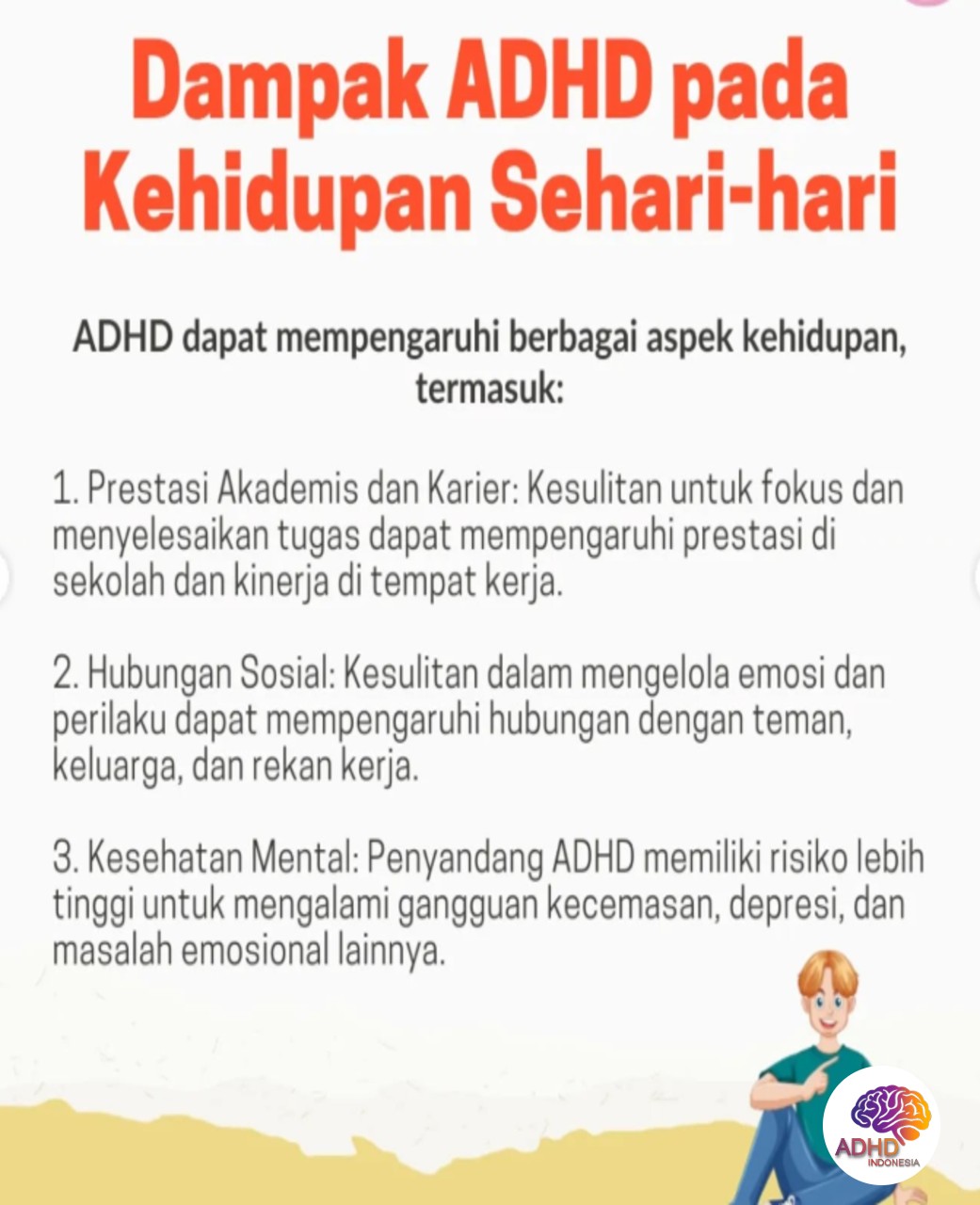 ADHD dan Hubungan Sosial Anak di Lingkungan Sekolah di Kabupaten Bengkulu Utara