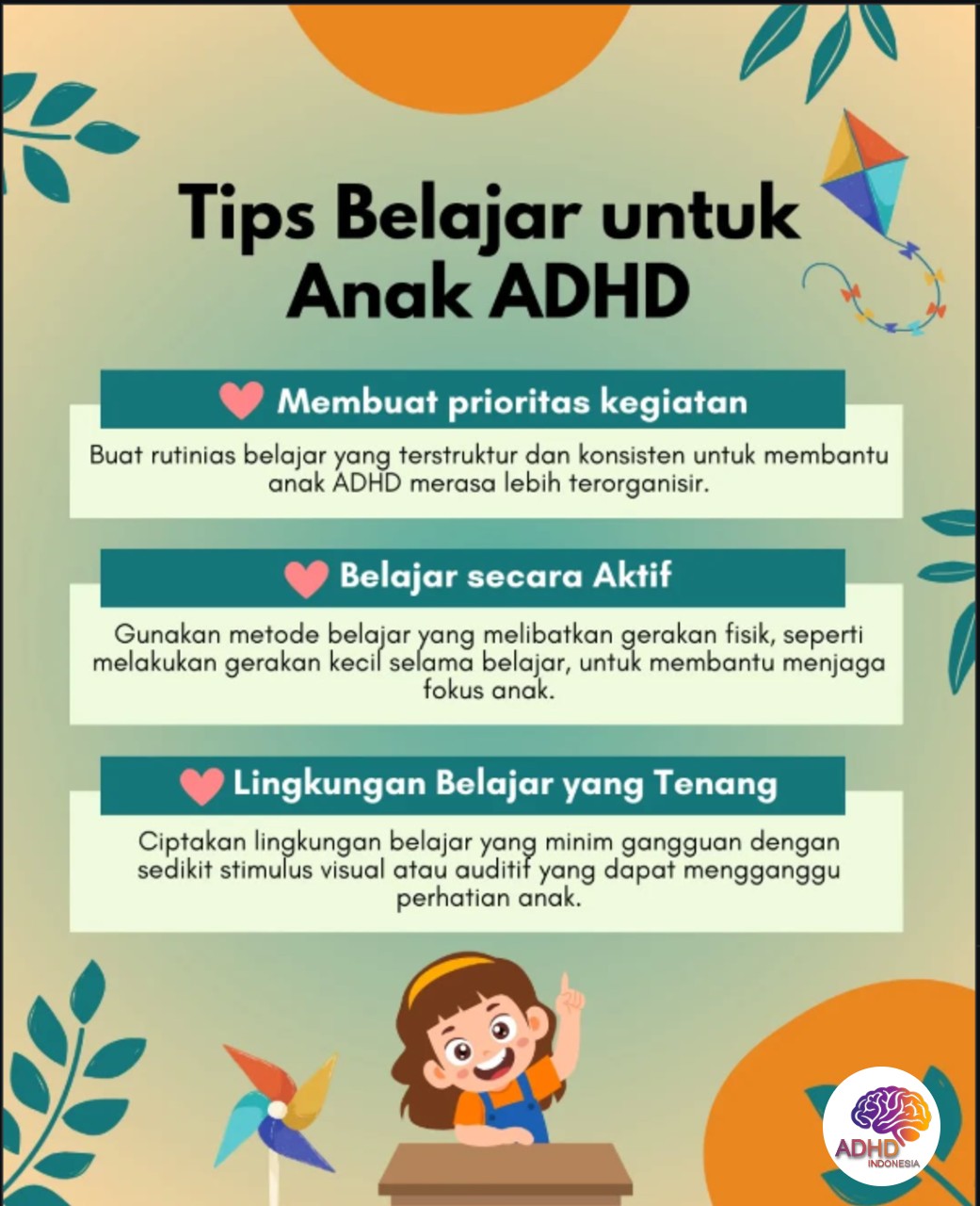 Strategi Belajar yang Cocok untuk Anak ADHD di Kabupaten Bengkulu Utara